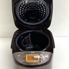 【レガストック川崎本店】ZOJIRUSHI 象印 3合炊き IH炊飯器 NP-GJ05 2019年製の画像