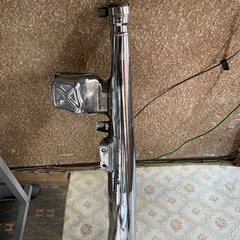 SR400 純正マフラー　車検用に貸し出します。の画像