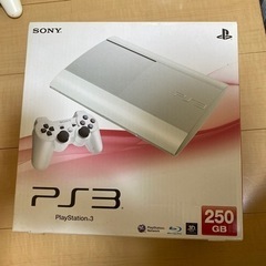(引取済)プレイステーション3本体 容量250GB 専用ソフト3本付きの画像