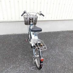 2013年モデル ヤマハ PAS コンパクト PM20C ライトライラック 8.7Ah ご年配の方や小柄な方に大好評! 車体＆バッテリー極めて良好! 自559の画像
