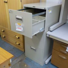 Ｇ：316287　キャビネット３段　（鍵付き）の画像