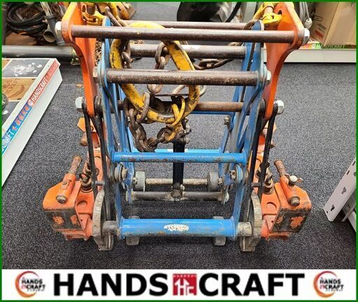 イーグルクランプ　EUIV-2000　可変側溝用内吊クランプ　U字溝　2000kg　300-500mm