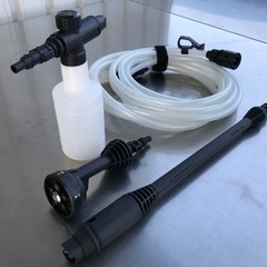 K226★美品！コードレス 高圧洗浄機◇タンクレス◇自吸式◇軽量◇収納バッグ付き◇KB007の画像