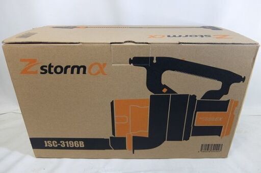 未使用☆サイクロンタイプ掃除機 Z storm α JSC-3196B ゼッタストーム アルファ ハンディクリーナー コードレス