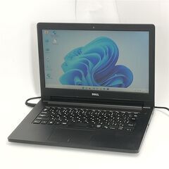 保証付 高速SSD Wi-Fi有 ノートパソコン DELL Latitude 3460 中古良品 第5世代 Core i3 4GB 無線 Bluetooth カメラ Windows11 Office