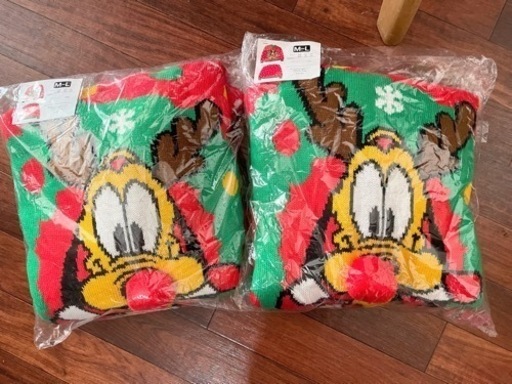 （ペア）クリスマスディズニー　セーター