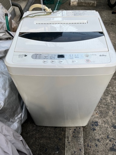 全自動 洗濯機 ヤマダ電機 HEAB Relax YWM-T60A1 ステンレス槽 風乾燥 ハーブ リラックス