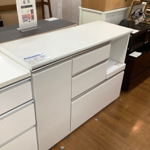 ニトリ キッチンカウンター アルミナ2【トレファク 川越店】