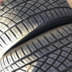 RAYS HOMURA レイズ ホムラ 2×7 19 8.5J ＋45 114.3 タイヤホイール 4本セット 225/40R19 バリ山 プリウスα等にの画像