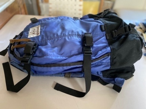 稀少⭐️80s グレゴリー バックパックGREGORY USA製 茶タグ ブルー