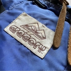 ★80s グレゴリー バックパックGREGORY USA製 茶タグ ブルーの画像