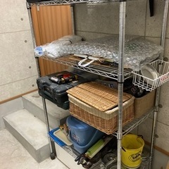 【決まりました】4段メタルラック