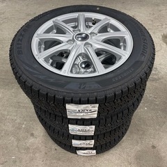 新品　スタッドレス&アルミ4本セット　155\65R14 VRX...