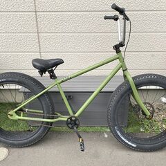 購入者が決まりました。□BRONX FAT BIKE ファットバイクARMY GREEN 26