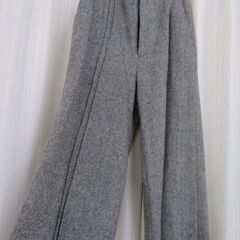 ★新品未使用★毛アンゴラ混、冬物ズボン♪