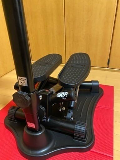 【新品未使用】健康ステッパー  ナイスデイ　専用ハンドル、マット付き ショップジャパン