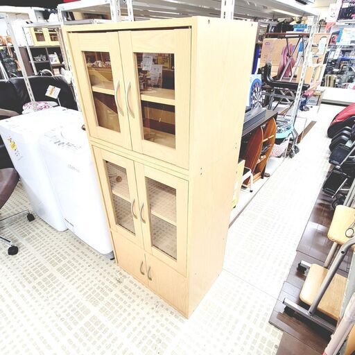 1/6ニトリ 食器棚 NTHP-4560 キャビネット 家具