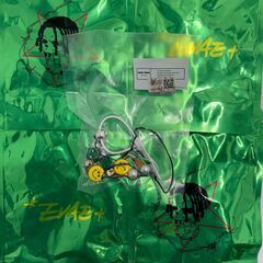【Evae mob (エバーモブ) / SALUTE (サルーテ)】 NECKLACE (スマイリークリスマスリミテッドネックレス) "*EVAE+ SMILEY CHRISTMAS LIMITED NECKLACE"  の画像
