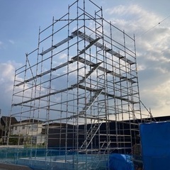 ①足場職人大募集(未経験でも可能)‼️営業社員大募集‼️②下請け業者.一人親方大募集‼️月収⭕️⭕️⭕️万も可能⁉️の画像