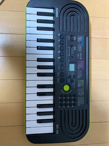 （再値下げ）CASIO(カシオ) 32ミニ鍵盤 電子キーボード SA-46 [ミニキーボード]