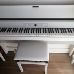 ほぼ新品 Korg G1B Air 白 高低調節椅子付き 超美品 ホワイトの画像