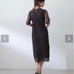 【新品】総レース ドレス ワンピース 1000円の画像