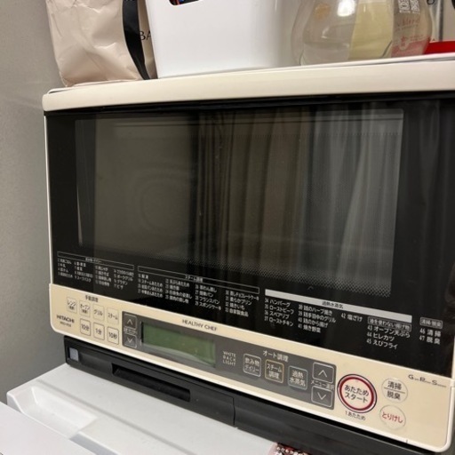 【年末年始だけ値引き中】 HITACHI MR0-JF6 電子レンジ 1000W Amazon.co.jp: Hitachi Wide PAM1000W Oven Range MRO-JF6-H : Home