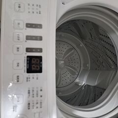 使用歴2年未満の洗濯機　引取日時限定の画像