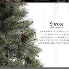 クリスマスツリー　北欧風　120cmの画像