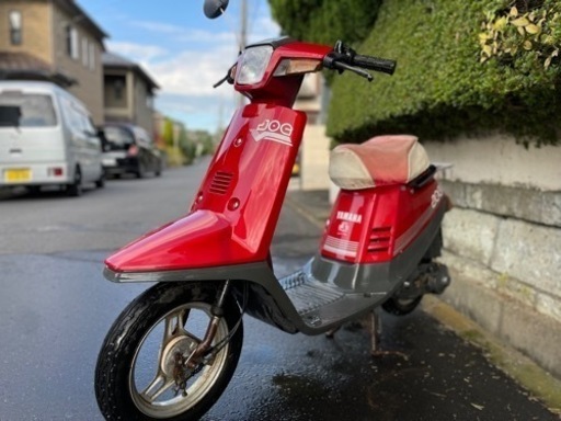 希少 低走行 YAMAHA JOG 27V ペリカンジョグ 2JA レストアベース 書類付 原付 旧車 希少 80年代 昭和 ヤマハ 族車