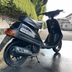 YAMAHA JOG BLACK EDITION ジョグ ブラックエディション 2JA 実働 レストアベース 書類付 原付 旧車 希少 27V 80年代 昭和 ヤマハの画像