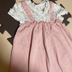 ベビー フォーマル ドレスワンピース 洋服 2枚の画像