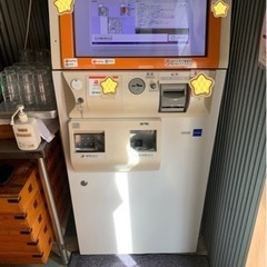 【値段交渉可能】GLORY/グローリー/タッチパネル式券売機/VT-T10 / 万円札対応/使用中