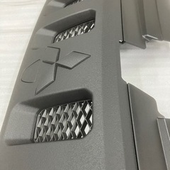 三菱 デリカD5 フロントグリル マットブラック塗装 マットブラック】デリカD5は艶なしでかっこよく。【グリル