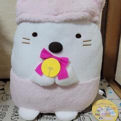 すみっコぐらし しろくま ねこねこハロウィンぬいぐるみXL