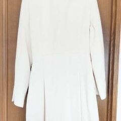 【11月30日まで】ロングコート オフホワイトの画像