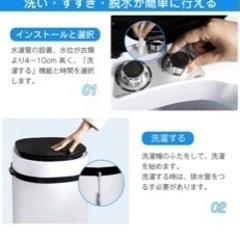 小型洗濯機　3.6キロ　の画像