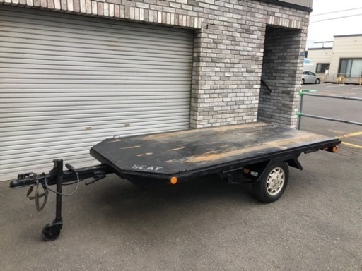 フルトレーラー(フルフラット)スノーモービル　バギー 用