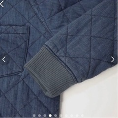 BLUE BLUE デニムキルティング ラグランコーチジャケット　聖林公司の画像