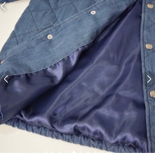 BLUE BLUE デニムキルティング ラグランコーチジャケット 聖林公司