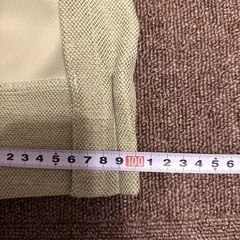 【美品】遮熱 防炎 遮光カーテン 210×100 左右セットの画像