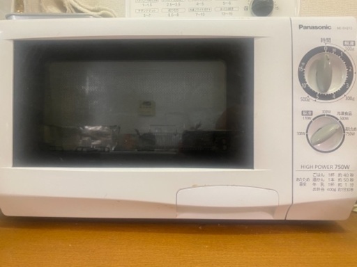 冷蔵庫.電子レンジ.トースター3点まとめて2000円