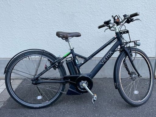 電動自転車　ヤマハ　PAS　VIENTA中古車　黒