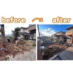 京都市左京区にて伐採・除草作業させて頂きました。