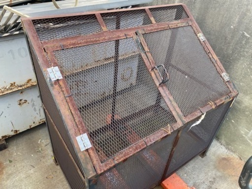 鉄製ゴミステーション