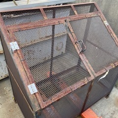 鉄製ゴミステーション