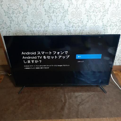 TCL 　Androidシステム搭載　FHD液晶テレビ　40V型　40S515