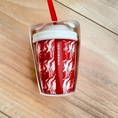 【ホリデーオーナメント】スターバックスの画像