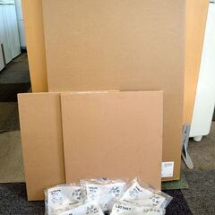 ☆ 未開封 IKEA プラッツァ フレーム 幅80×奥行55×高さ40cm/フォッネス 扉40×40cm(2枚)/ヒンジ×4個/脚×1袋(4個入) 収納ボックス 棚 収納BOX IKEA 札幌 東区 北20条店の画像