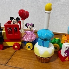 美品　レゴデュプロ　ミッキー　列車　バースデーケーキの画像